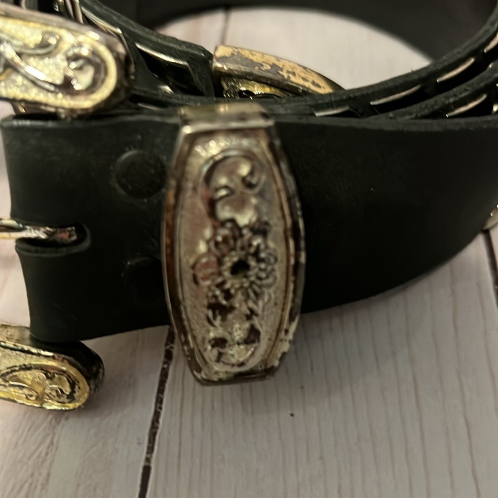 Black Rhinestone Belt - Picture 2 of 6